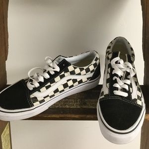 Vans Checked Old Skool Sneakers